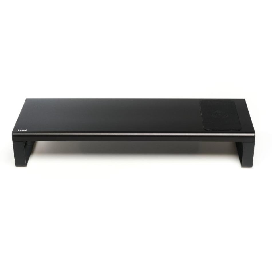 Soporte para monitor Iggual IGG316900 Elevador monitor USB 3.0 y carga inalámbric