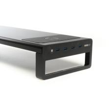 iggual Elevador monitor USB 3.0 y carga inalámbric