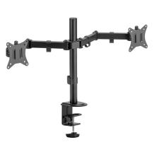 iggual SPM02 Soporte pinza 2 monitores 17"-32"