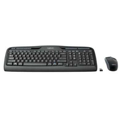 Teclado+ Ratón Logitech MK330 | USB | Alámbrico | Negro