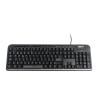 Teclado Multimedia iggual CK-BASIC-120T | USB | QWERTY | Negro