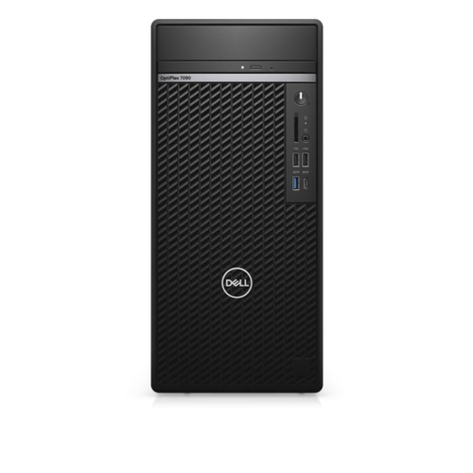 DELL OptiPlex 7090 i7-10700 Torre Intel® Core™ i7 16 GB DDR4-SDRAM 512 GB SSD Windows 10 Pro PC Negro