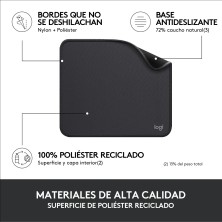 Logitech Mouse Pad Studio Series Grafito