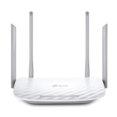 Router inalámbrico |TP-Link TL-ARCHER-C5|Ethernet| Doble banda (2,4 GHz / 5 GHz) |Blanco