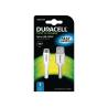 CABLE USB |DURACELL | DISPOSITIVO | USB A - MICRO USB | BLANCO | 1M