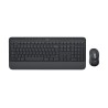 Logitech Signature MK650 Combo For Business| RF Wireless + Bluetooth| QWERTY| Español| Grafito