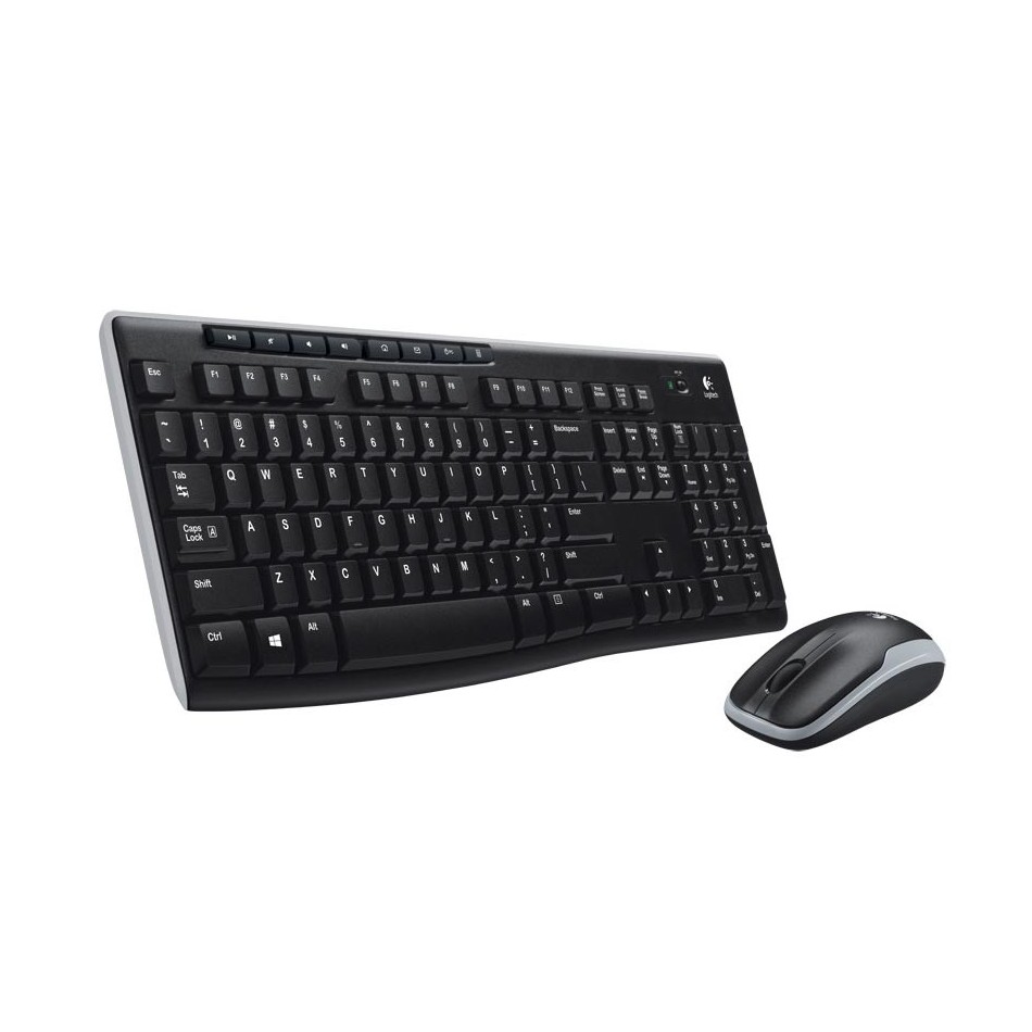 Teclado + Ratón Wireless Logitech mk270