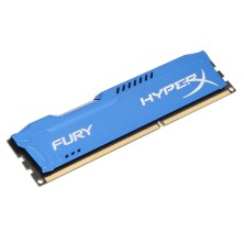 Memória RAM HyperX Fury 4GB (1x4GB) DDR3-1600MHz Azul