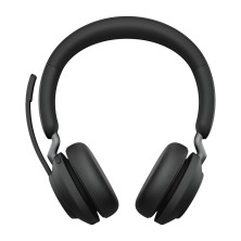 Jabra Evolve2 65, UC Stereo Auriculares Inalámbrico Diadema Oficina Centro de llamadas USB Tipo C Bluetooth Negro