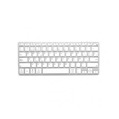 Teclado Subblim Advance Compact SUB-KB-3ADC200 | Bluetooth | QWERTY | Plata