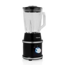 Tristar BL-4481PR licuadora 1,5 L Batidora de vaso 1300 W Negro, Transparente