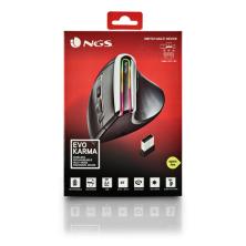 NGS EVO KARMA ratón mano derecha RF Wireless + Bluetooth Óptico 3200 DPI