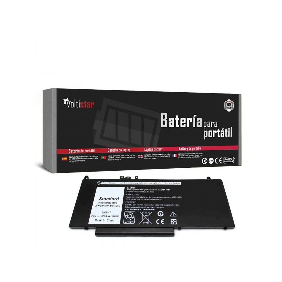 BATERÍA PARA PORTÁTIL DELL LATITUDE | E5470 | E5550 | E5570 | 6MT4T | 7V69Y | HK6DV | K3JK9 | J8FXW