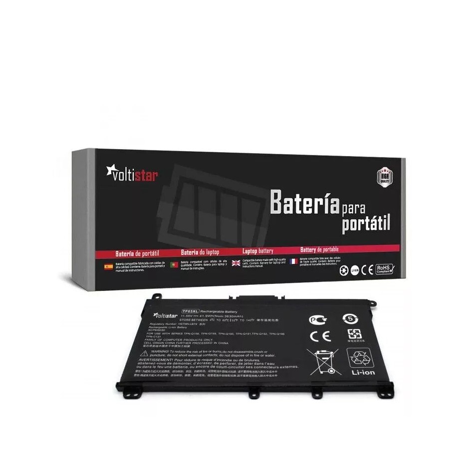 BATERÍA PARA PORTÁTIL HP PAVILION | 14-BP | 14-BF | 14-BK | 15-CC | 15-CD | 15-CK | 17-AR