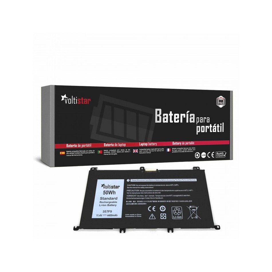 BATERÍA PARA PORTÁTIL DELL INSPIRON 15 | 7000 | 7559 | 7557 | 7566 | 7567 | 7759 | 357F9