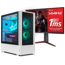 ANIMAL GAMING PC INTEL CORE i7-13700KF RTX 3070 | 32GB DDR5 | 1TB NVMe + Monitor 24" 144Hz