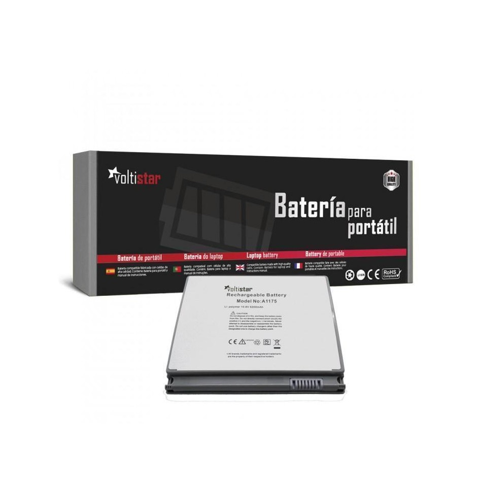 BATERÍA PARA PORTÁTIL APPLE | MACBOOK PRO 15" | A1175 |  MA601 | MA601J/A |