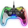 Gamepad Mars Gaming | MGP-C | Multiplataforma| RGB | Neon