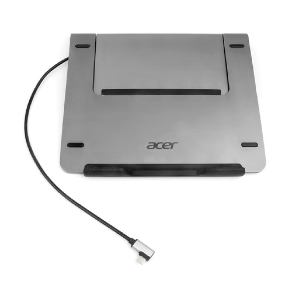 Acer HP.DSCAB.012 soporte para ordenador portátil Plata 39,6 cm (15.6")