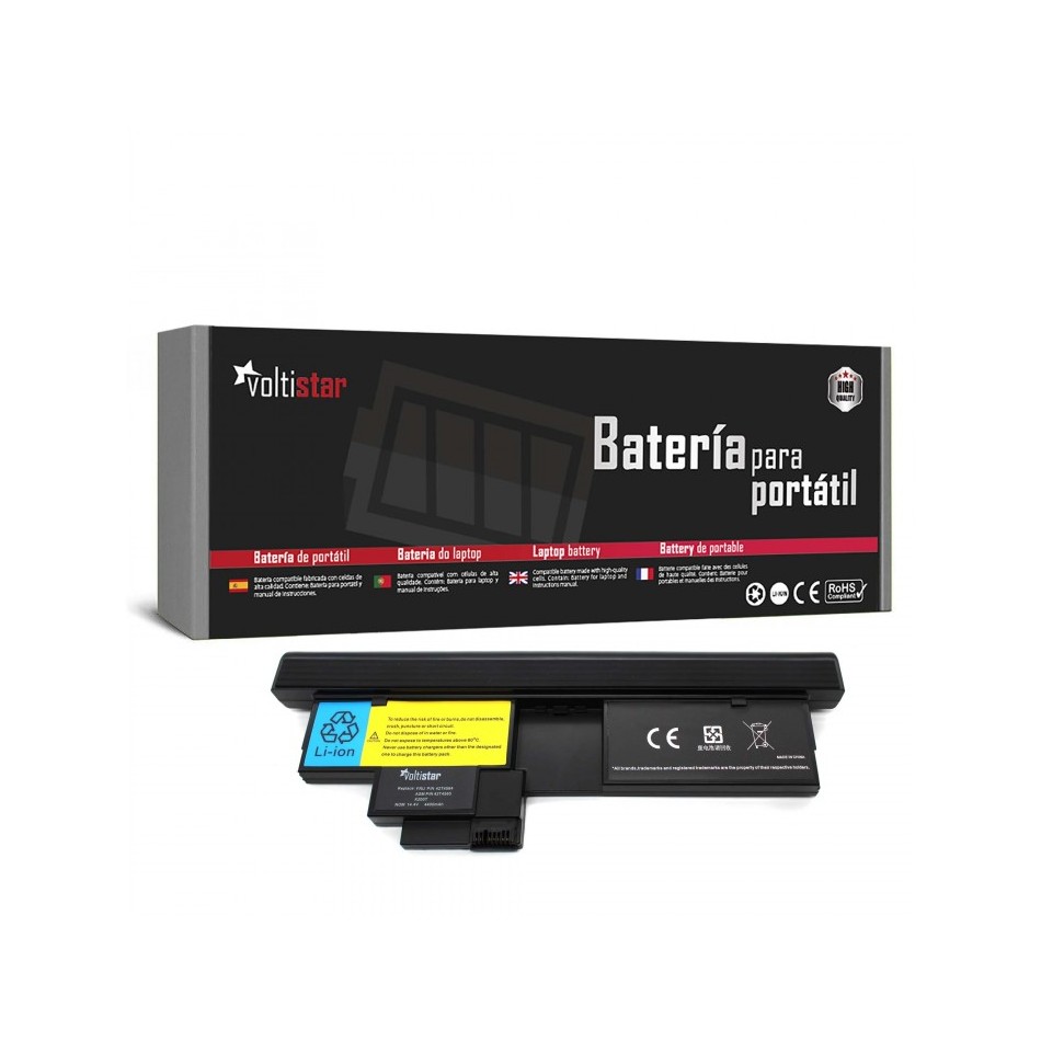 BATERIA PARA PORTÁTIL LENOVO | THINKPAD | X200 | TABLET | 42T4658 | 42T4657 | 42T4565 | 43R9257 | 43R9256