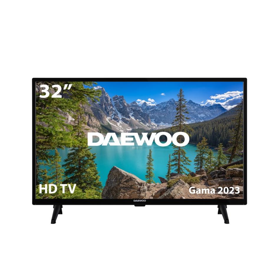 DAEWOO Televisor LED 32 HD ATHN32D1BAS - Negro - Inversiones Varemat