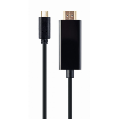 ADAPTADOR GEMBIRD | USB-C A HDMI-MACHO | 4K | 60HZ | 2 M | NEGRO