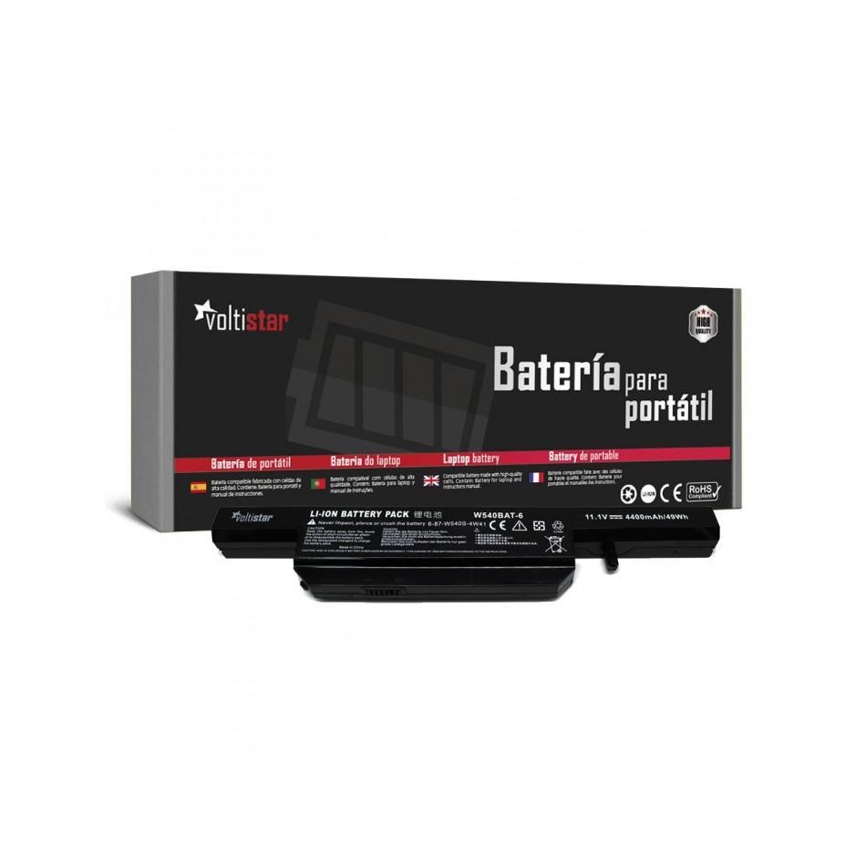 BATERÍA PARA PORTÁTIL CLEVO | W155U | W540EU | W54EU | W550 | W550EU | W55EU | W540