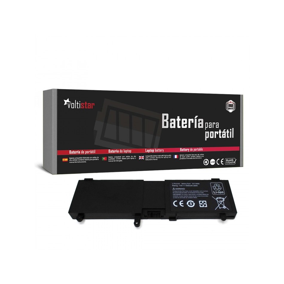 BATERIA VOLTISTAR PARA PORTÁTIL ASUS | BATA200-9 | L500 | A200 | PA3534U-1BAS