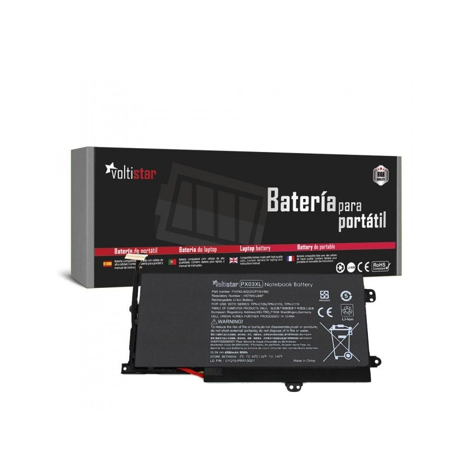 BATERÍA PARA PORTÁTIL HP | ENVY 14 | 14-K010US | 14-K027CL | M6-K | K002TX | K022DX | PX03XL