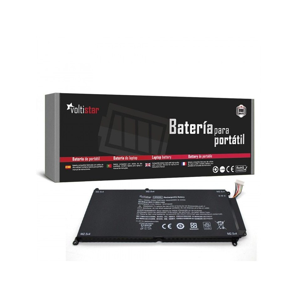 BATERÍA PARA PORTÁTIL HP | ENVY | 15-AE015TX | 15-AE016TX 15-AE017TX | 15-AE018TX | LP03XL | TPN-C121