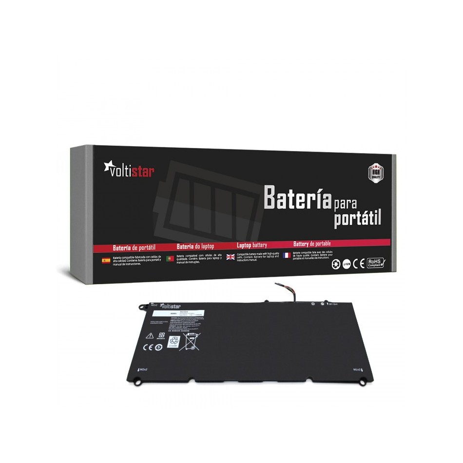 BATERÍA PARA PORTÁTIL DELL | XPS 13 | 9360 | 13-9360-D1605G | PW23Y-2S2P | PW23Y | RNP72 | TP1GT | 0RNP72