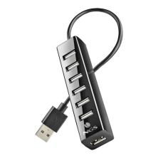 NGS IHUB7 TINY USB 2.0 480 Mbit/s Negro