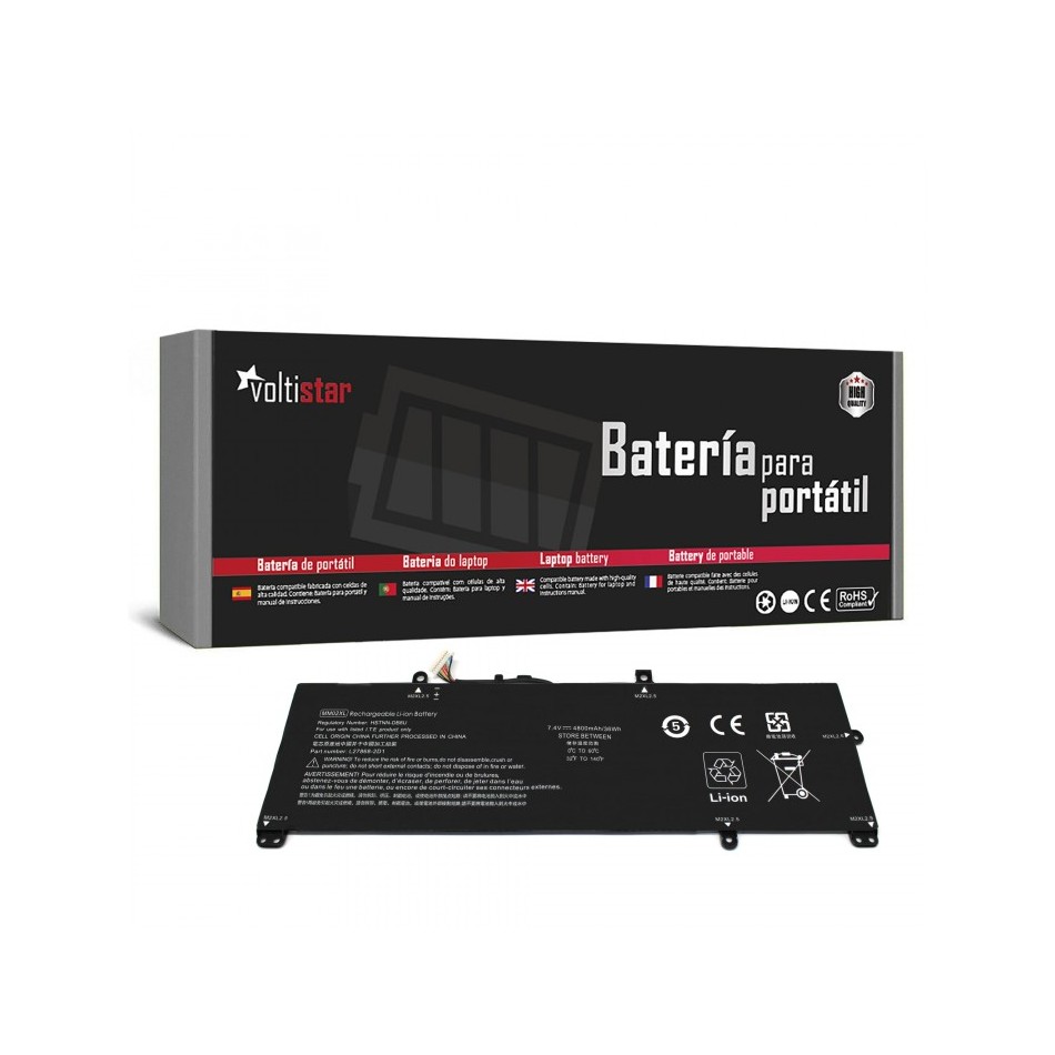 BATERÍA PARA PORTÁTIL HP | PAVILION | 13-AN0000TU | MM02XL | L27886-1C1 | HSTNN-IB8Q