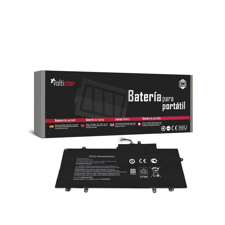 BATERÍA PARA PORTÁTIL HP | CHROMEBOOK 14 G4 | 14-AK010NR | 14-AK013DX | 816609-005 | BU03XL