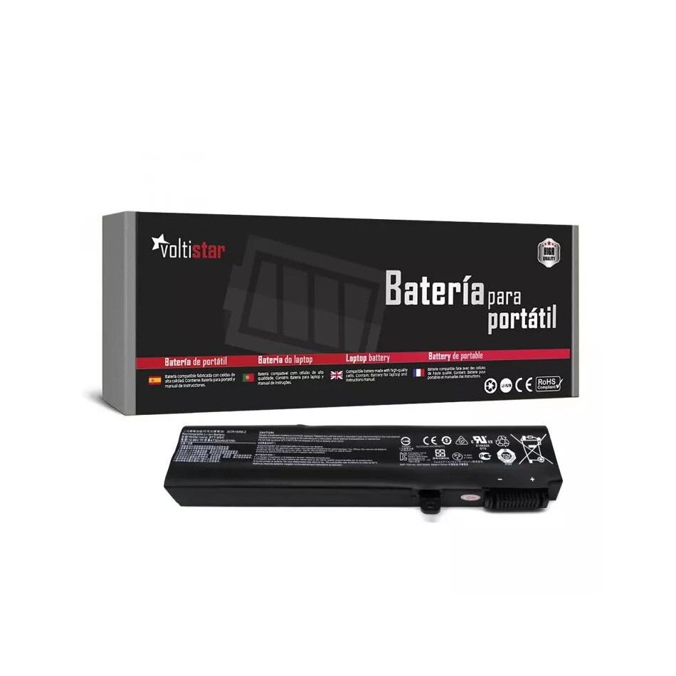 BATERÍA PARA PORTÁTIL MSI | GE62 | GE72 | GP62 | 2QE | MS-1792 | PE60 | PE60 | 6QE | PE70 | BTY-M6H