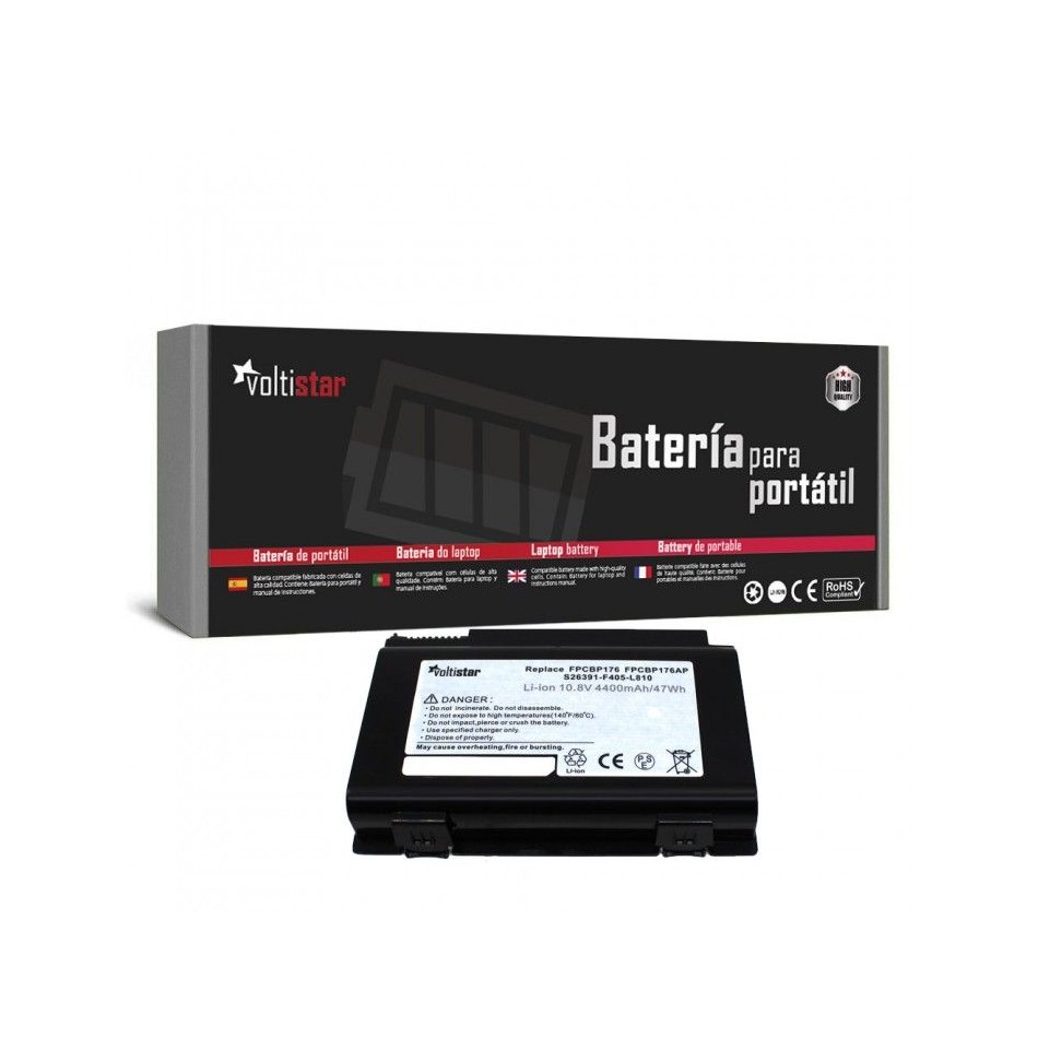 BATERÍA PARA PORTÁTIL FUJITSU | LIFEBOOK | E8410 | FPCBP175 | FPCBP176AP | FPCBP198