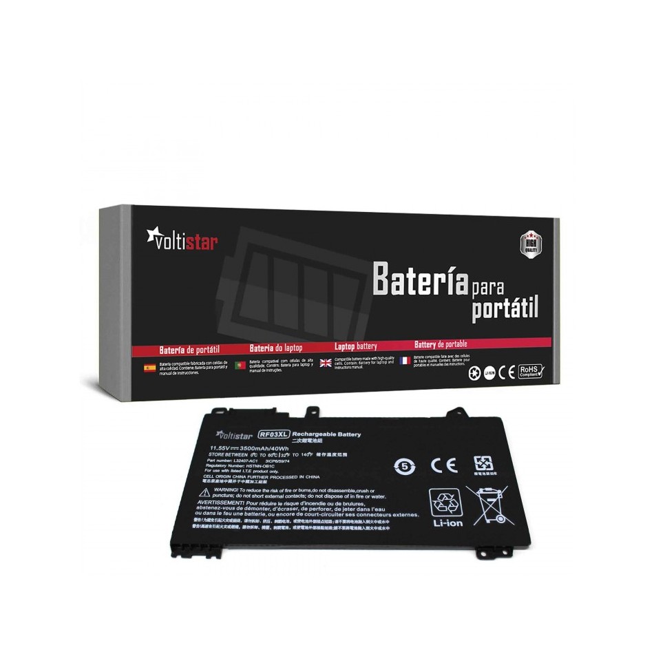 BATERÍA PARA PORTÁTIL HP | PROBOOK | 455 G7 | 450 G7 | RF03XL | RF03045XL | L84354-005