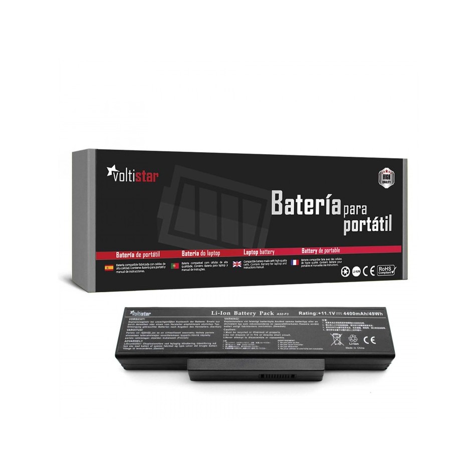 BATERÍA PARA PORTÁTIL ASUS | A32-F3 | A32-F2 | A32-Z94 | A32-Z96 | A9 | F2 | F3 | X70 | Z53