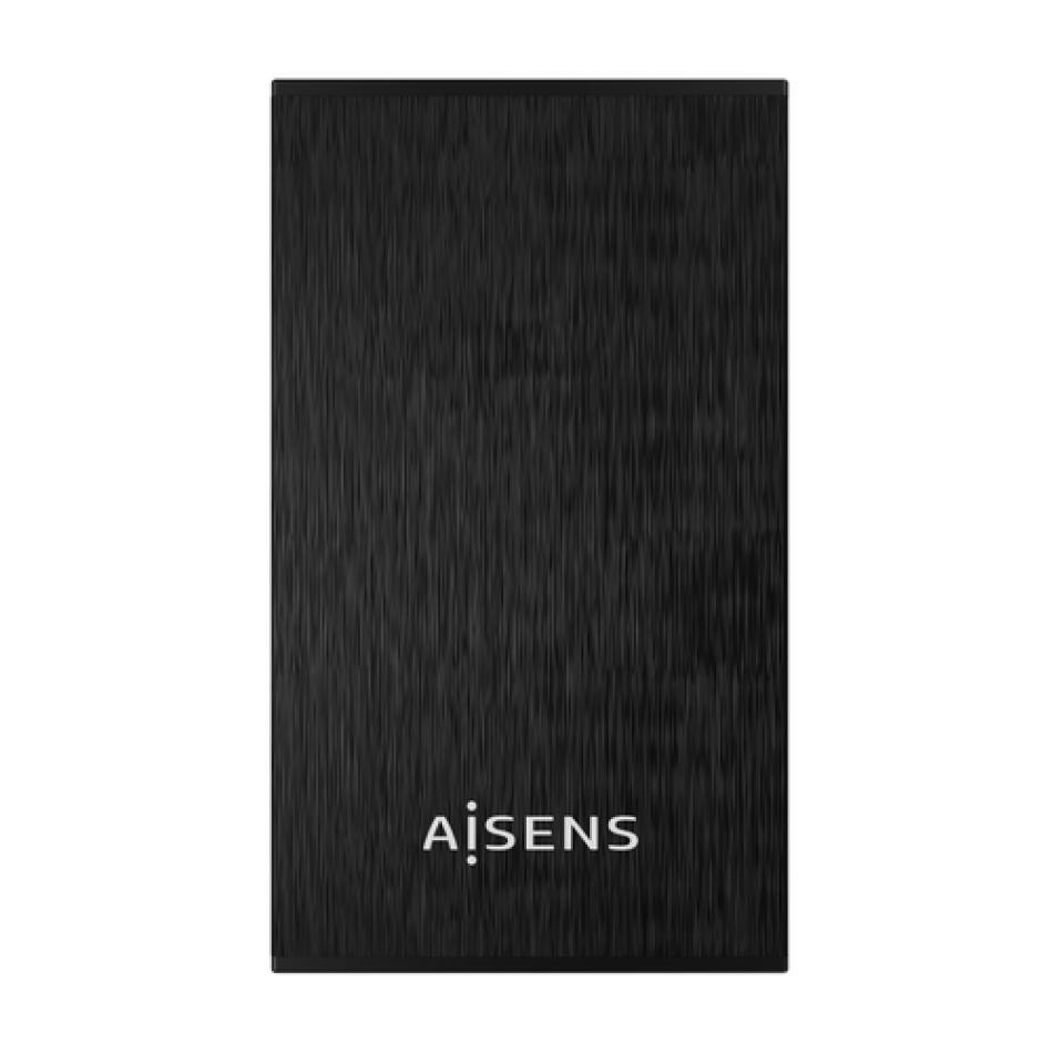 AISENS Caja Externa 2,5″ ASE-2523B 9.5MM SATA a USB 3.0/USB3.1 GEN1, Negra