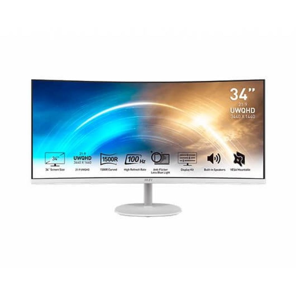 LG Monitor Curvo UltraWide® de 34 pulgadas, Pantalla IPS 21:9 con  resolución 3440 x 1440