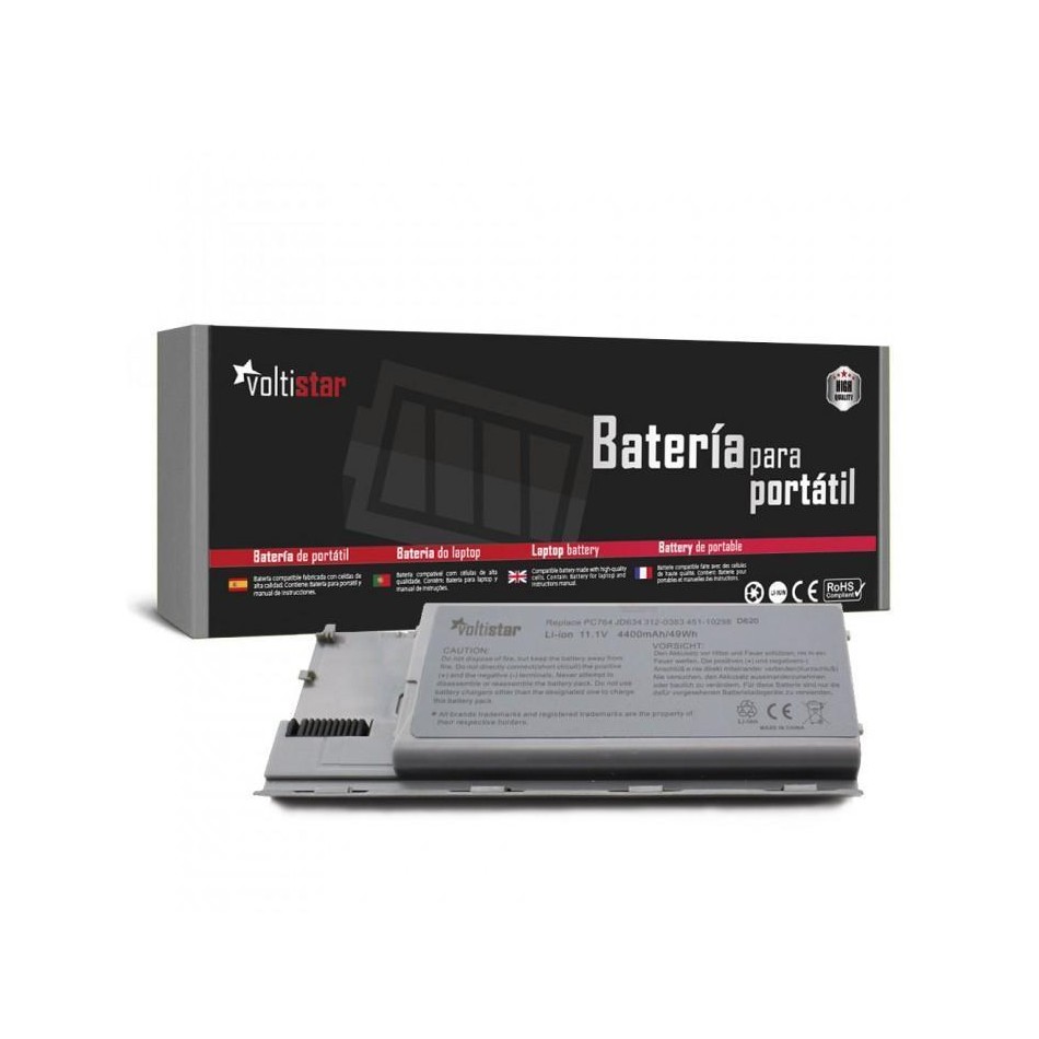 BATERÍA PARA PORTÁTIL DELL | LATITUDE | D620 | D630 | D631 | D640 | PRECISION | M2300 | PC764 | TC030