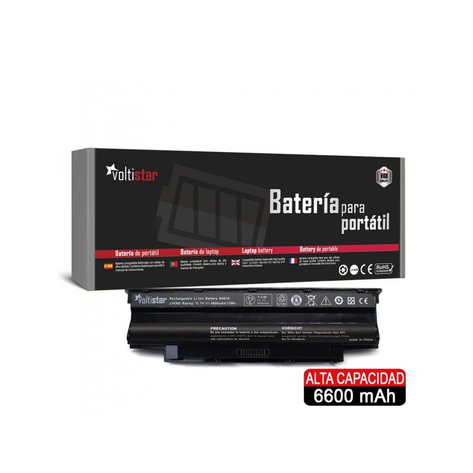 BATERÍA PARA PORTÁTIL DELL | INSPIRON | 13R | 14R | 15R | 17R | N3010 | N4010 | N5010 | N5110 | N5030