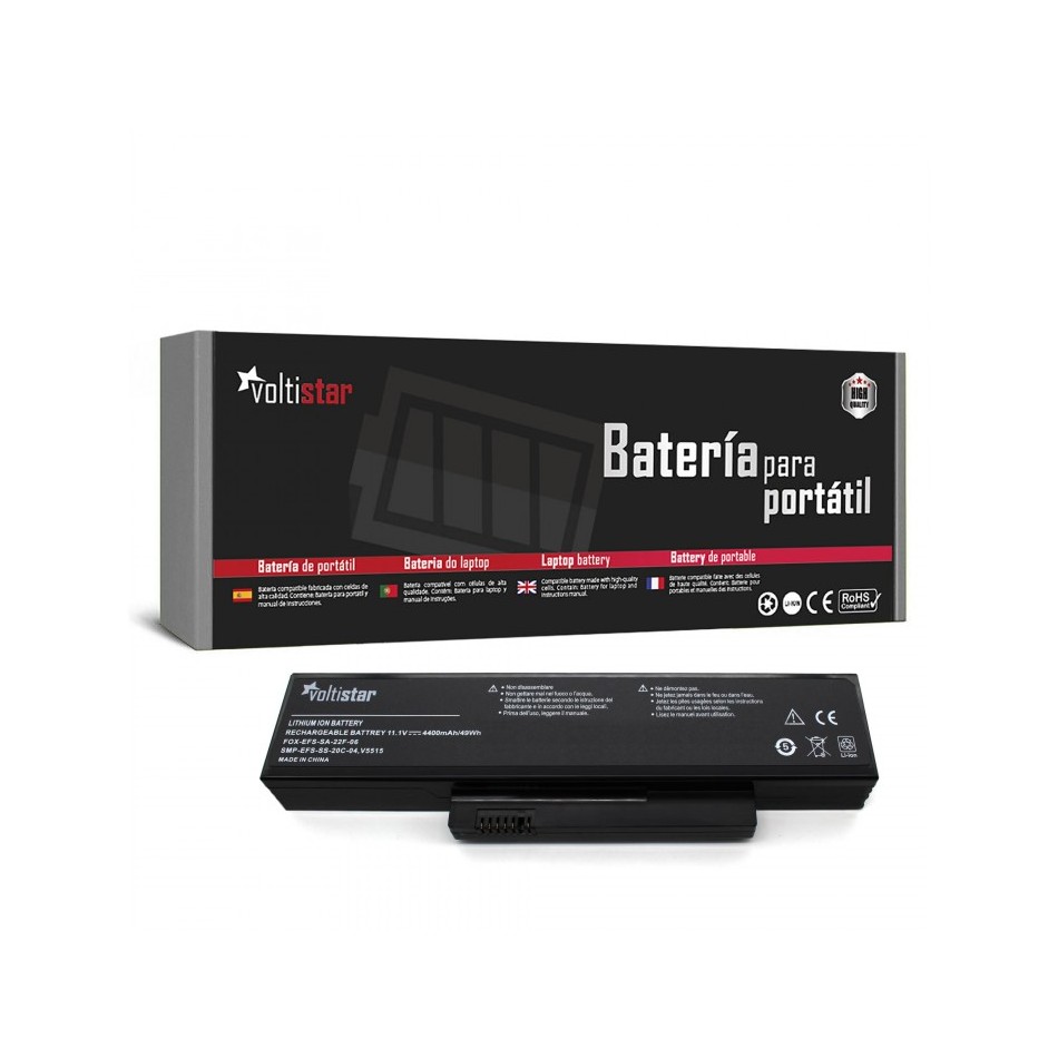 BATERÍA PARA PORTÁTIL FUJITSU | SIEMENS | ESPRIMO | MOBILE | V6515 | V5535 | V5515 | V5515-T2130 | V5535 | V5555