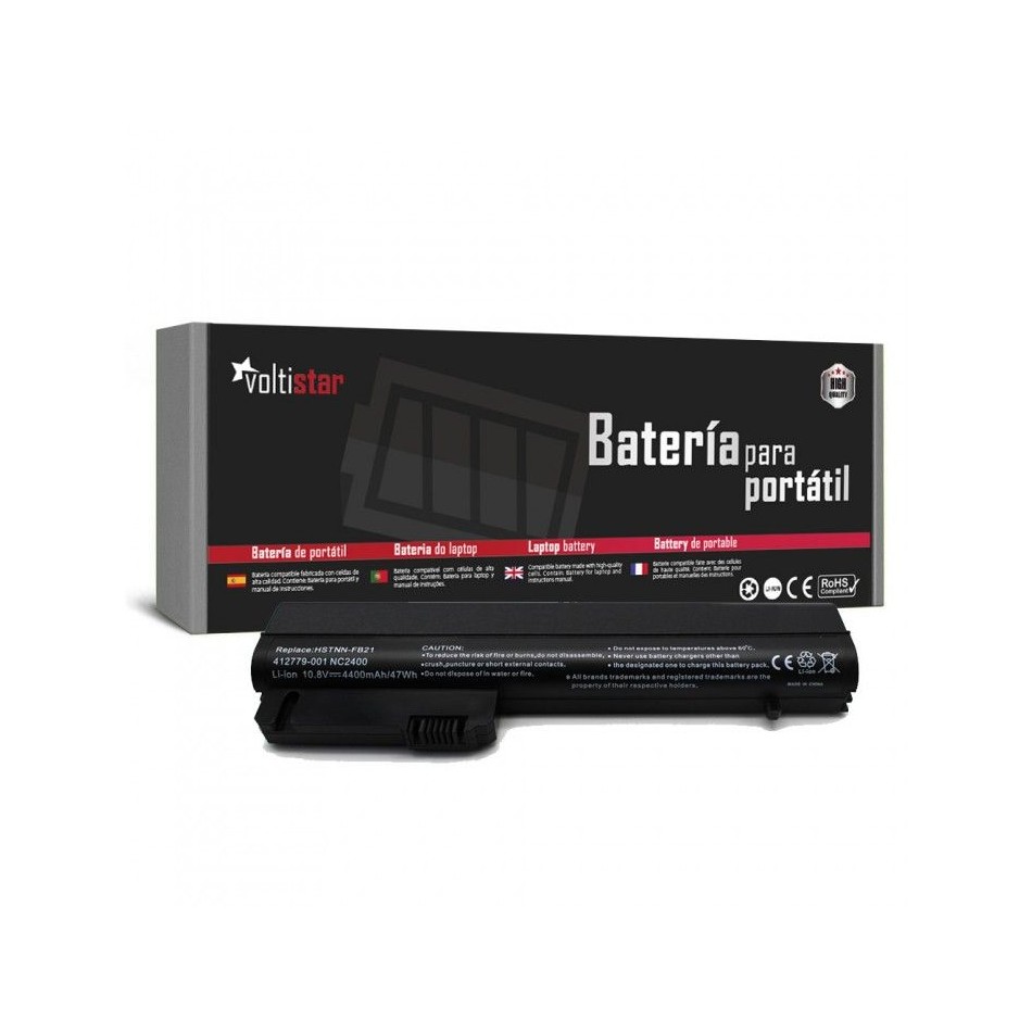 BATERÍA PARA PORTÁTIL HP | COMPAQ | 2400 | NC2400 | NC2410 | 2510P | 2533T | 2530P | HP2271LH