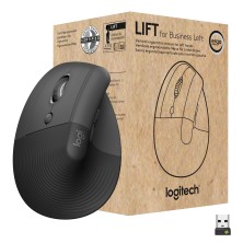 Logitech Lift for Business ratón Izquierda RF Wireless + Bluetooth Óptico 4000 DPI