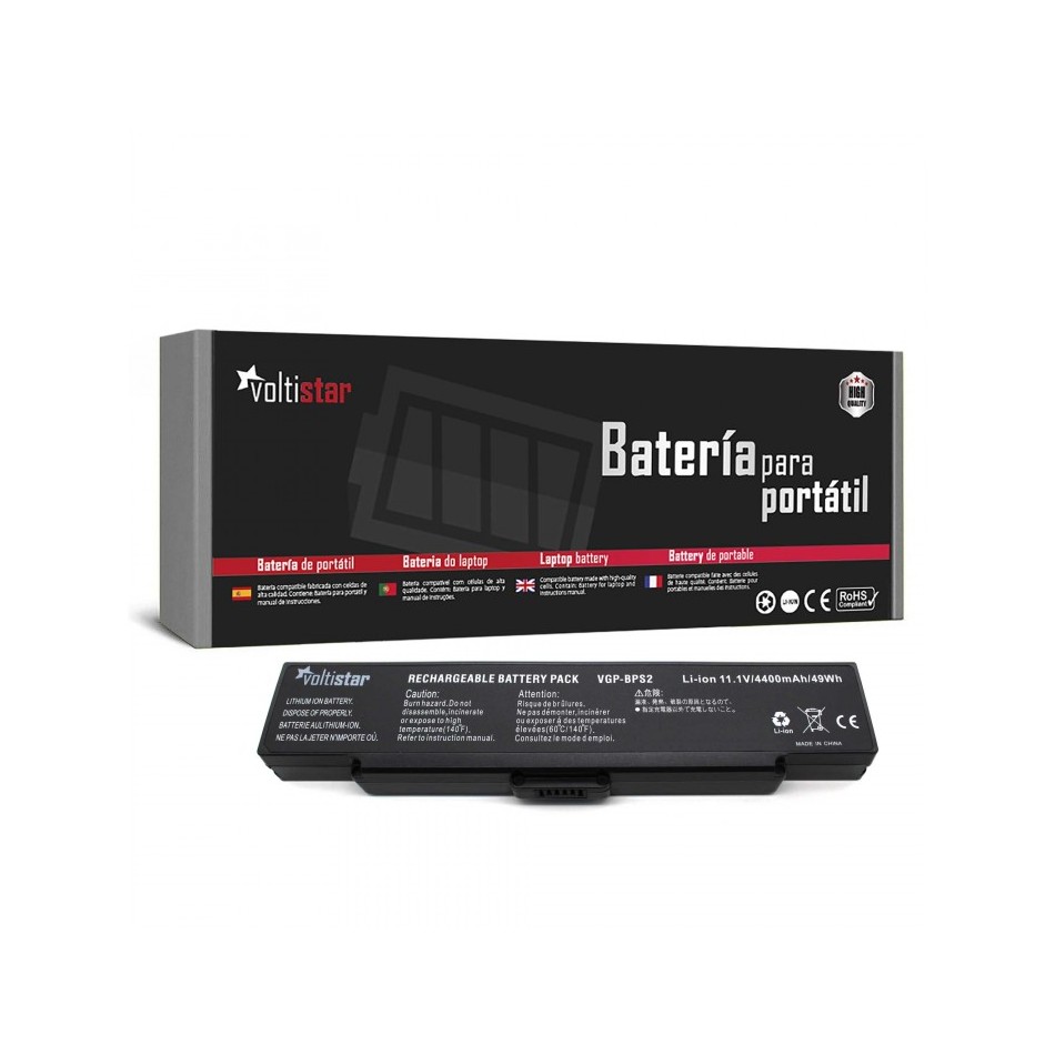 BATERÍA PARA PORTATIL SONY | VAIO | VGP-BPS2 | VGP-BPS2A | VGP-BPS2B | VGP-BPS2C | VGP-BPL2 | VGP-BPL2C