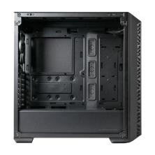 Caja ordenador gaming atx coolermaster mb520 negra cristal templado -  3 x 120mm argb -  1 x 120mm