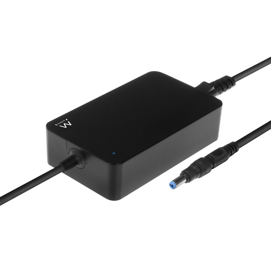 Ewent EW3985 adaptador e inversor de corriente Interior 65 W Negro