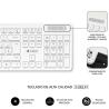 Subblim Business Slim | Combo teclado y ratón inalámbrico