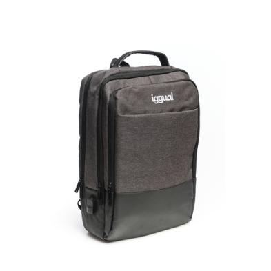 MOCHILA ELEGANT EFFICIENCY | 15.6" | IGUUAL | PORTÁTIL |  NEGRO